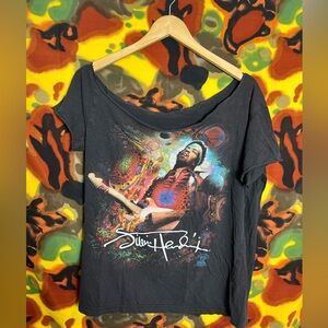 Thrashed Y2K Jimi Hendrix Tee Shirt